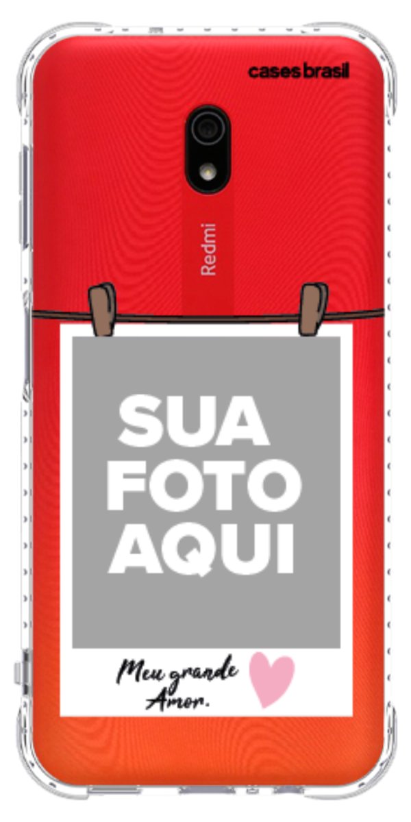 Capinha para Celular Polaroid Meu Grande Amor