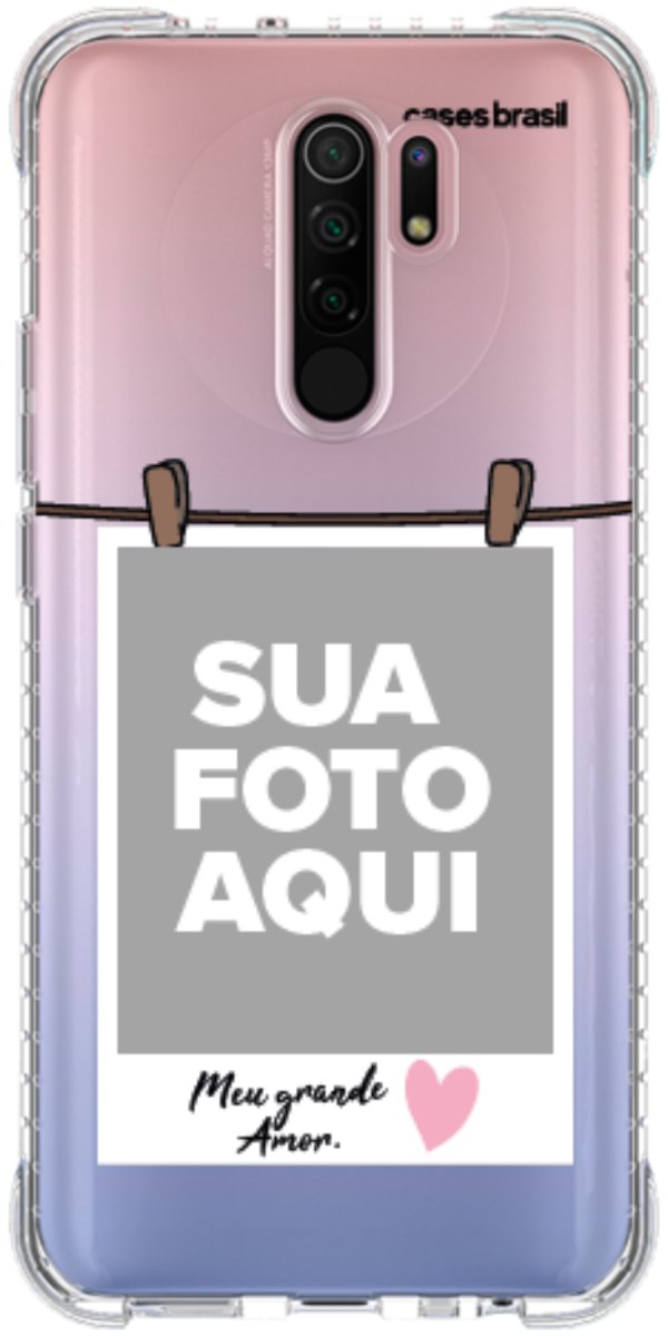 Capinha para Celular Polaroid Meu Grande Amor