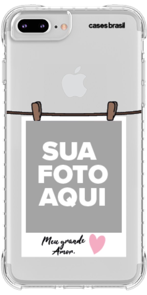 Capinha para Celular Polaroid Meu Grande Amor
