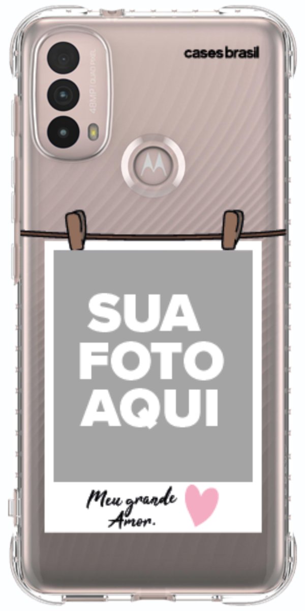 Capinha para Celular Polaroid Meu Grande Amor