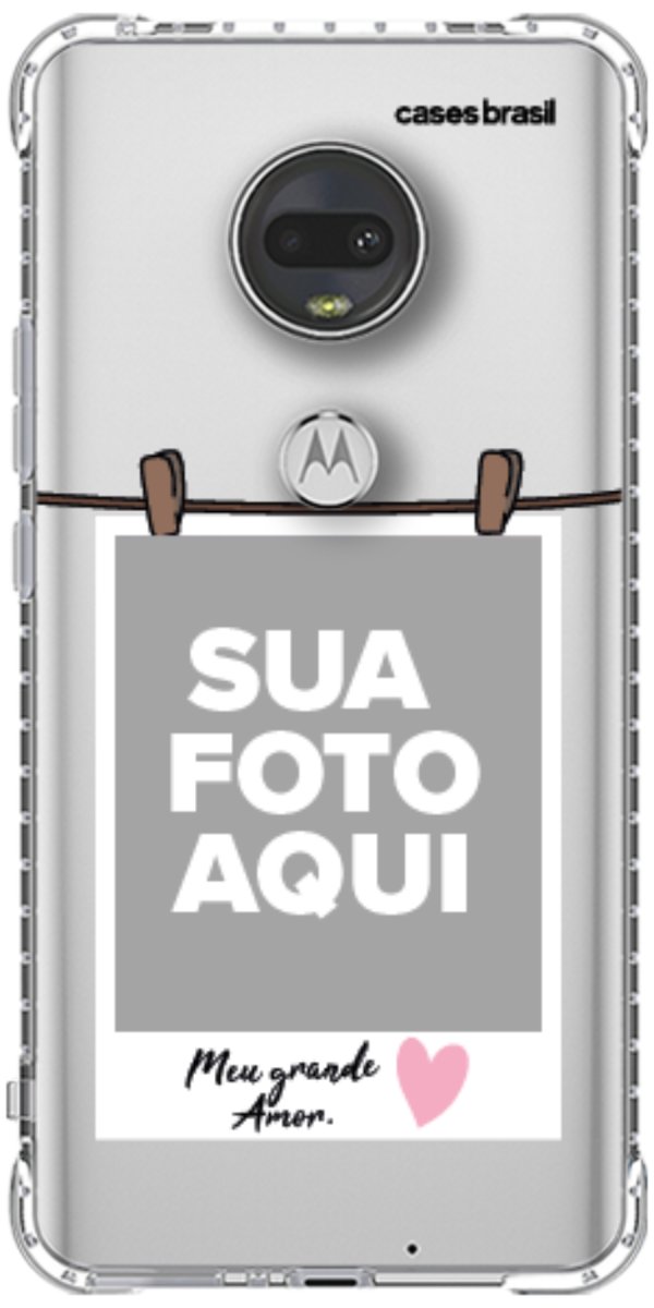Capinha para Celular Polaroid Meu Grande Amor
