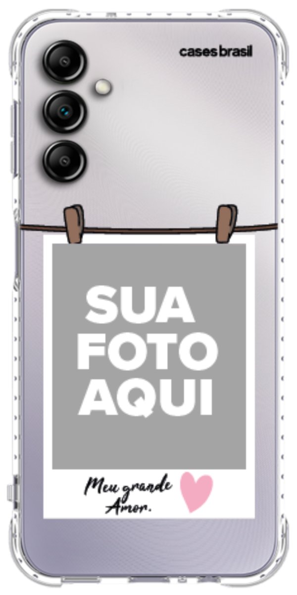 Capinha para Celular Polaroid Meu Grande Amor
