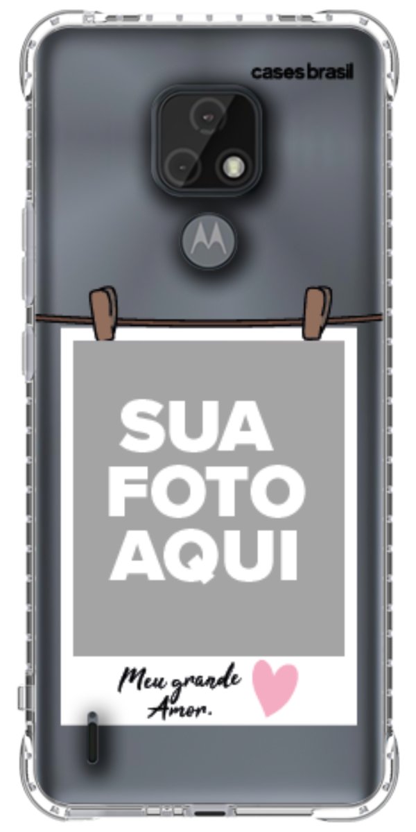 Capinha para Celular Polaroid Meu Grande Amor