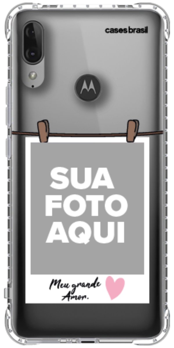 Capinha para Celular Polaroid Meu Grande Amor