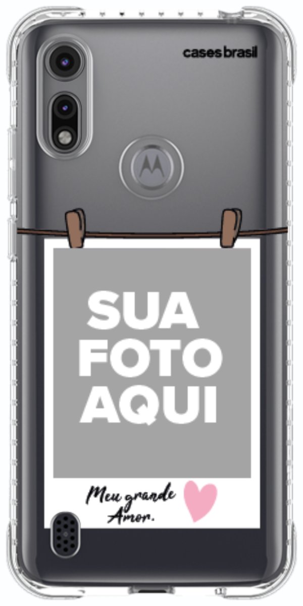 Capinha para Celular Polaroid Meu Grande Amor