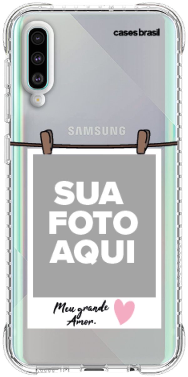 Capinha para Celular Polaroid Meu Grande Amor