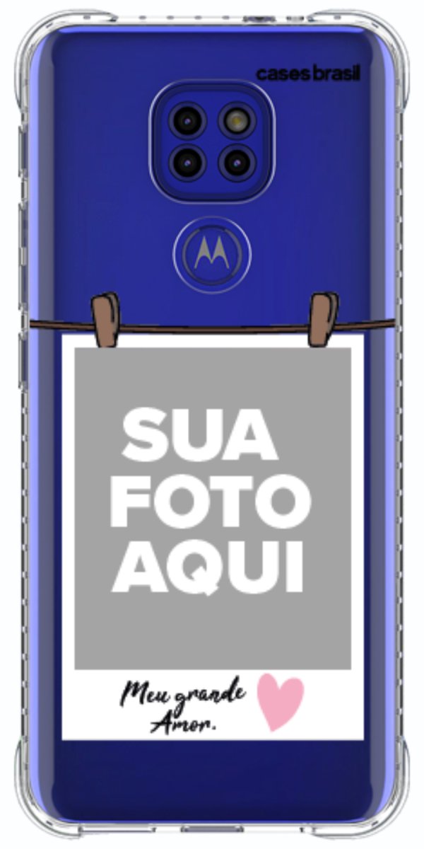 Capinha para Celular Polaroid Meu Grande Amor