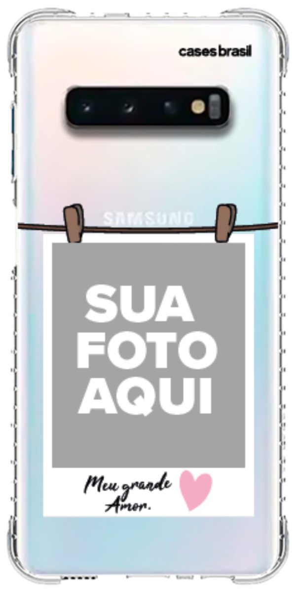 Capinha para Celular Polaroid Meu Grande Amor