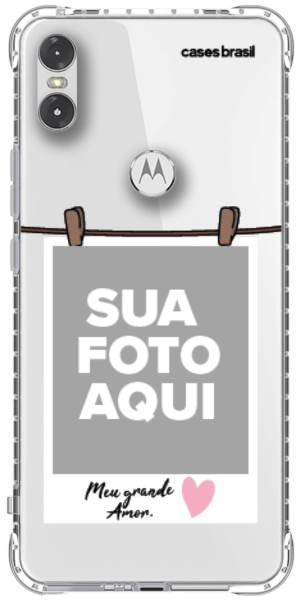 Capinha para Celular Polaroid Meu Grande Amor