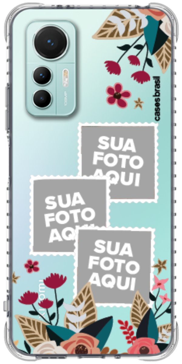 Capinha para Celular Recortes Floridos