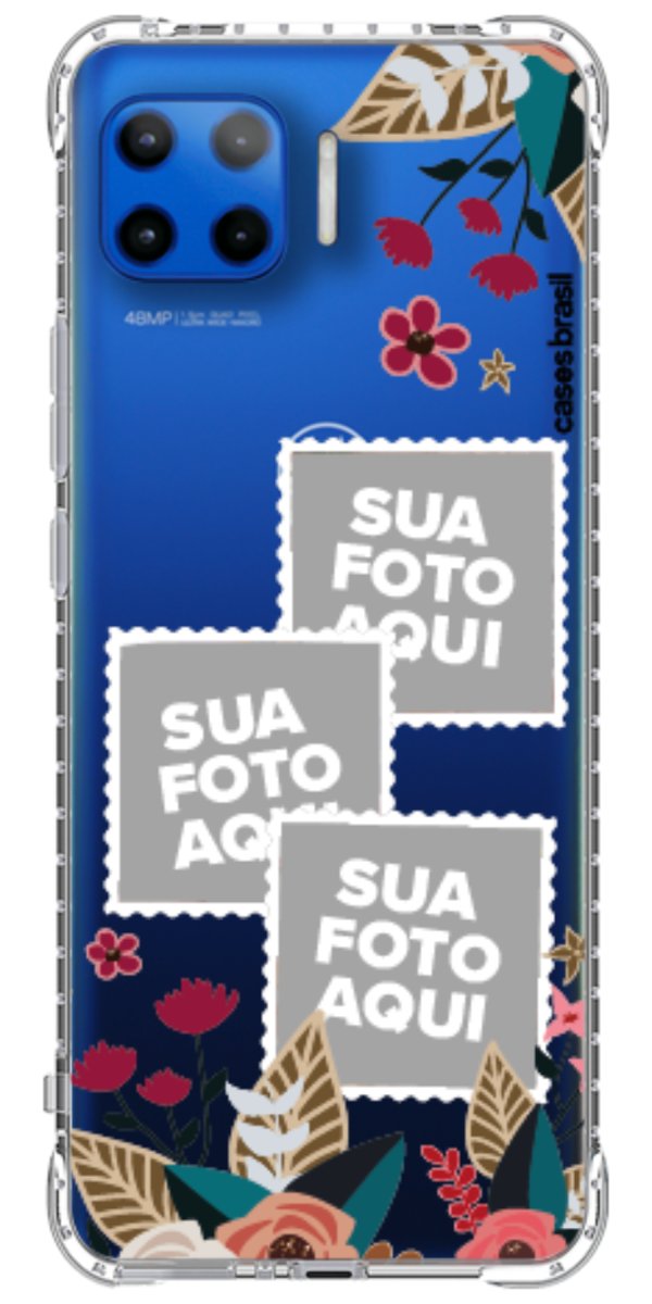Capinha para Celular Recortes Floridos