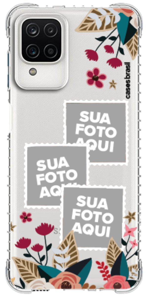 Capinha para Celular Recortes Floridos