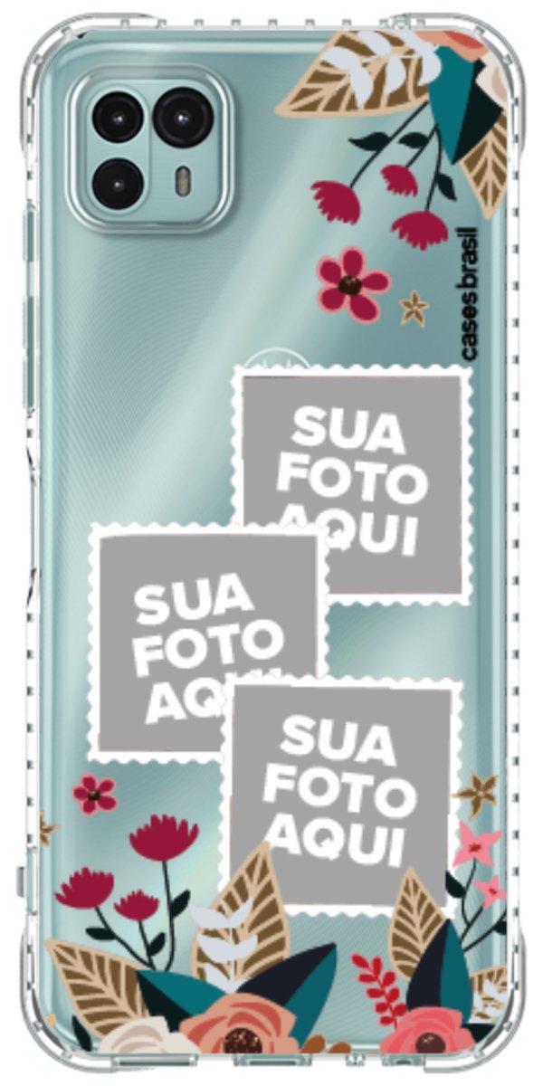 Capinha para Celular Recortes Floridos