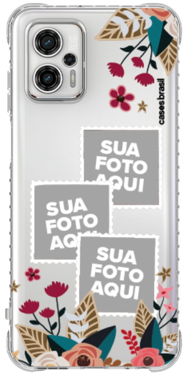 Capinha para Celular Recortes Floridos