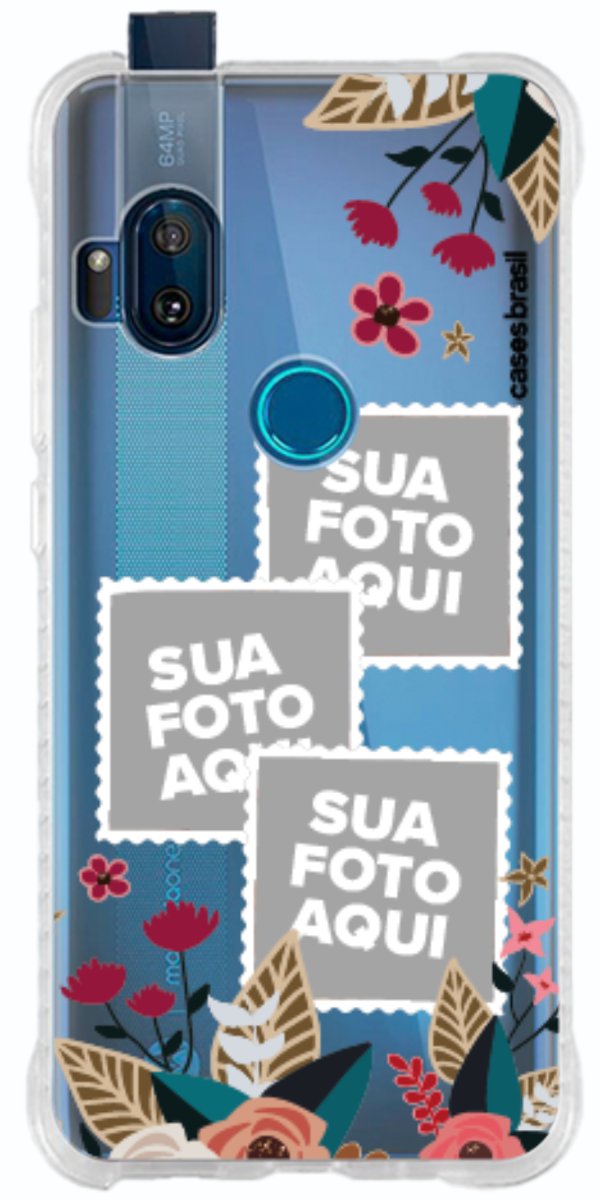 Capinha para Celular Recortes Floridos