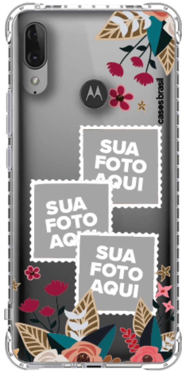 Capinha para Celular Recortes Floridos