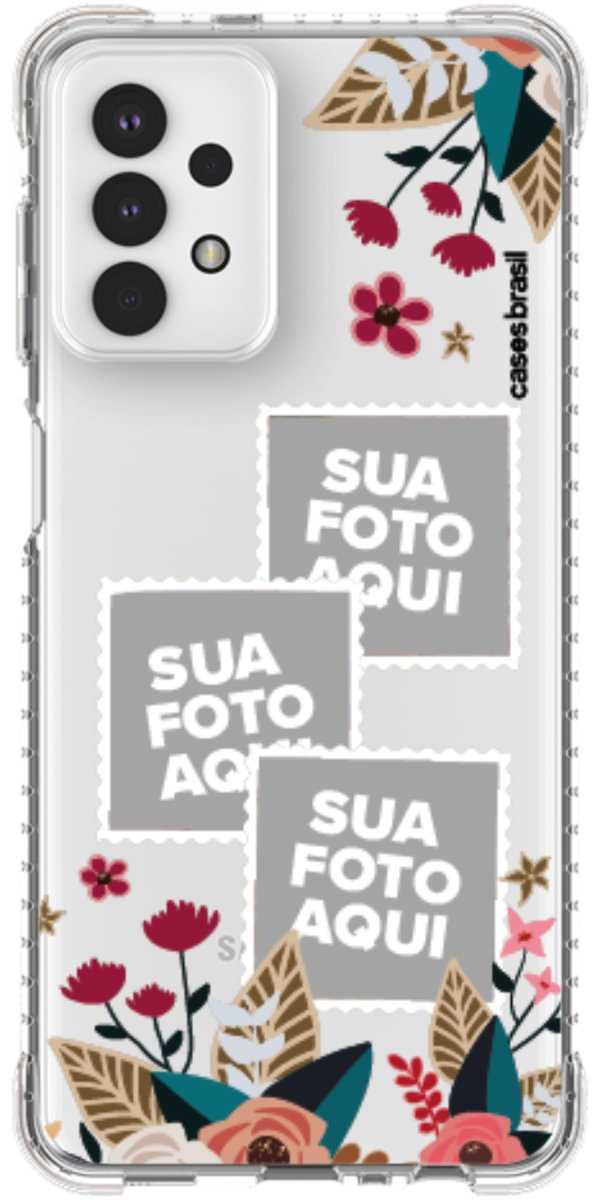 Capinha para Celular Recortes Floridos