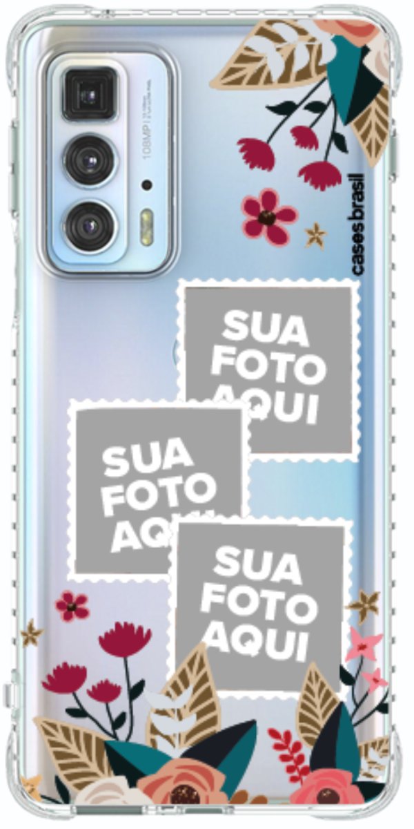 Capinha para Celular Recortes Floridos