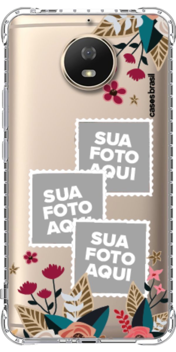 Capinha para Celular Recortes Floridos
