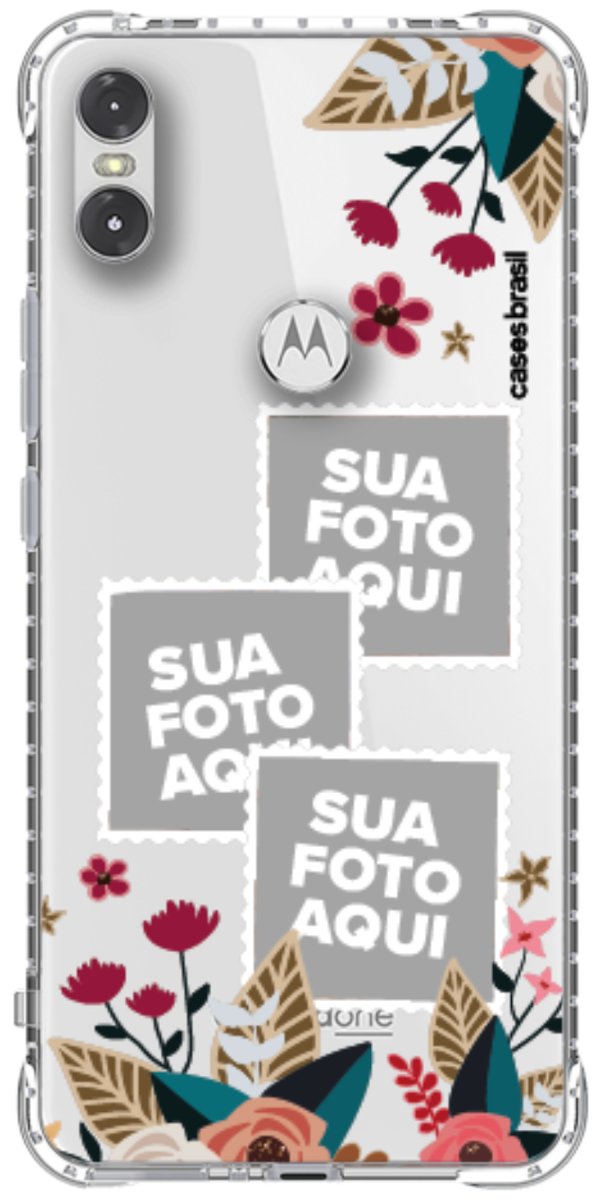 Capinha para Celular Recortes Floridos
