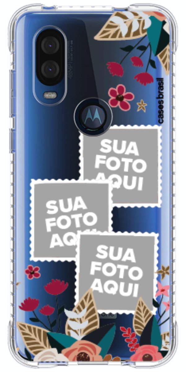Capinha para Celular Recortes Floridos