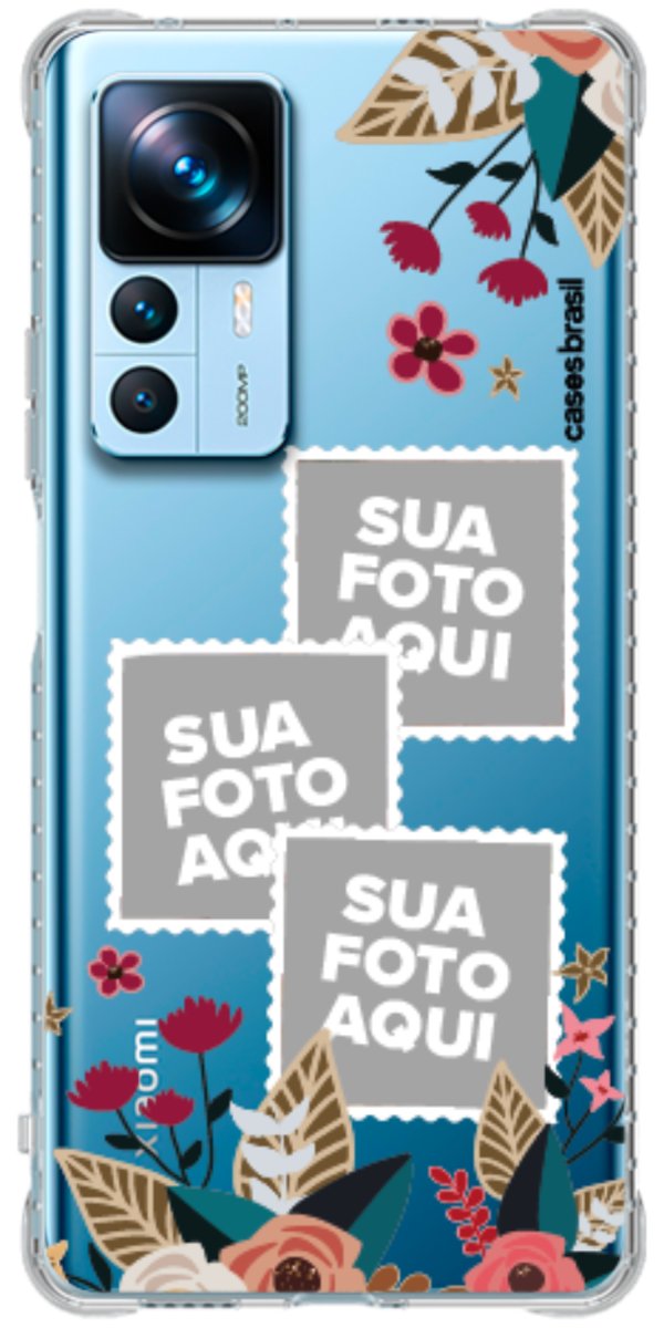 Capinha para Celular Recortes Floridos
