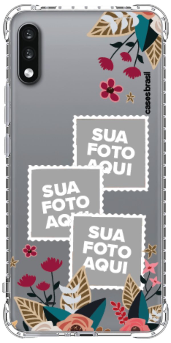 Capinha para Celular Recortes Floridos