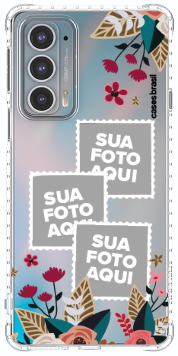 Capinha para Celular Recortes Floridos