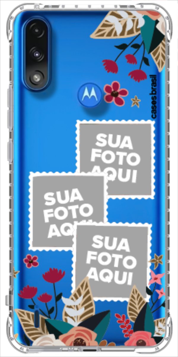 Capinha para Celular Recortes Floridos