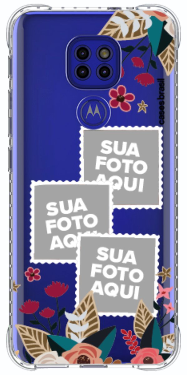 Capinha para Celular Recortes Floridos