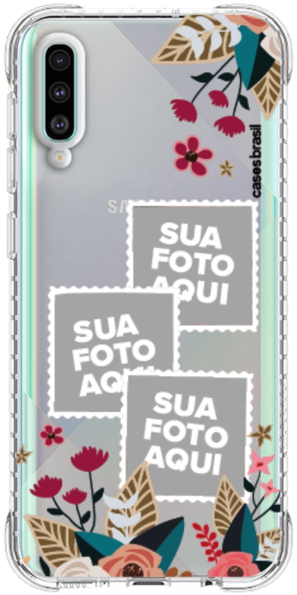 Capinha para Celular Recortes Floridos