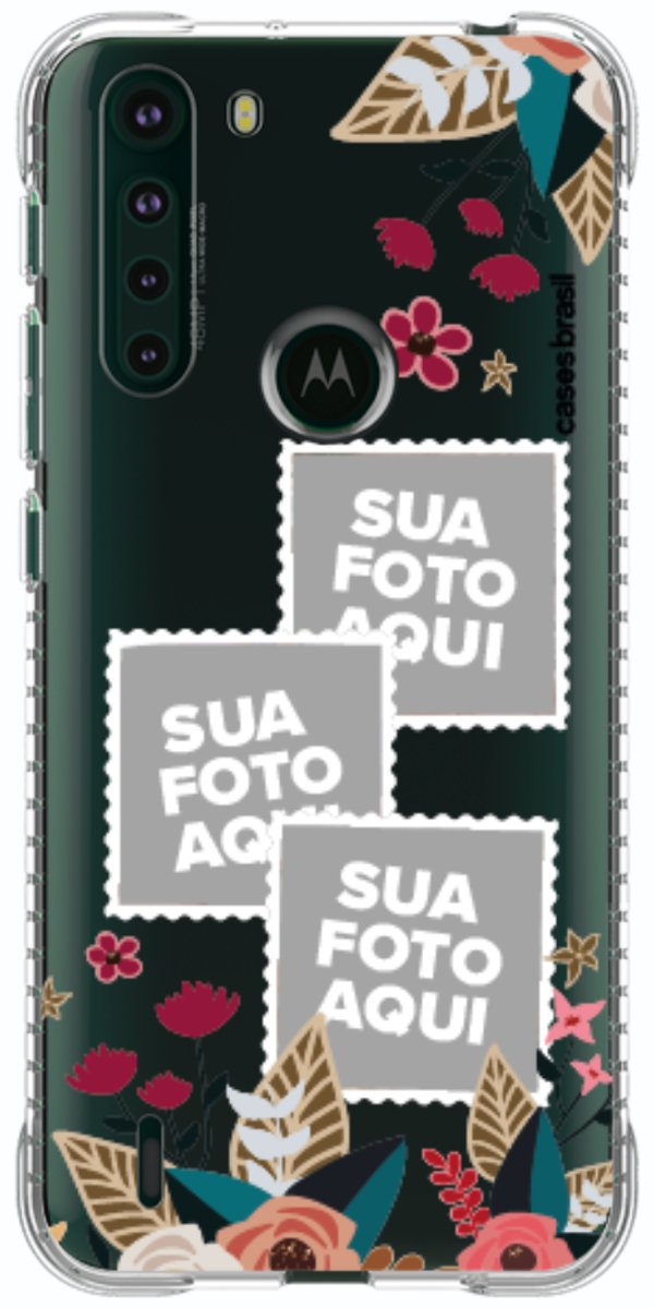 Capinha para Celular Recortes Floridos