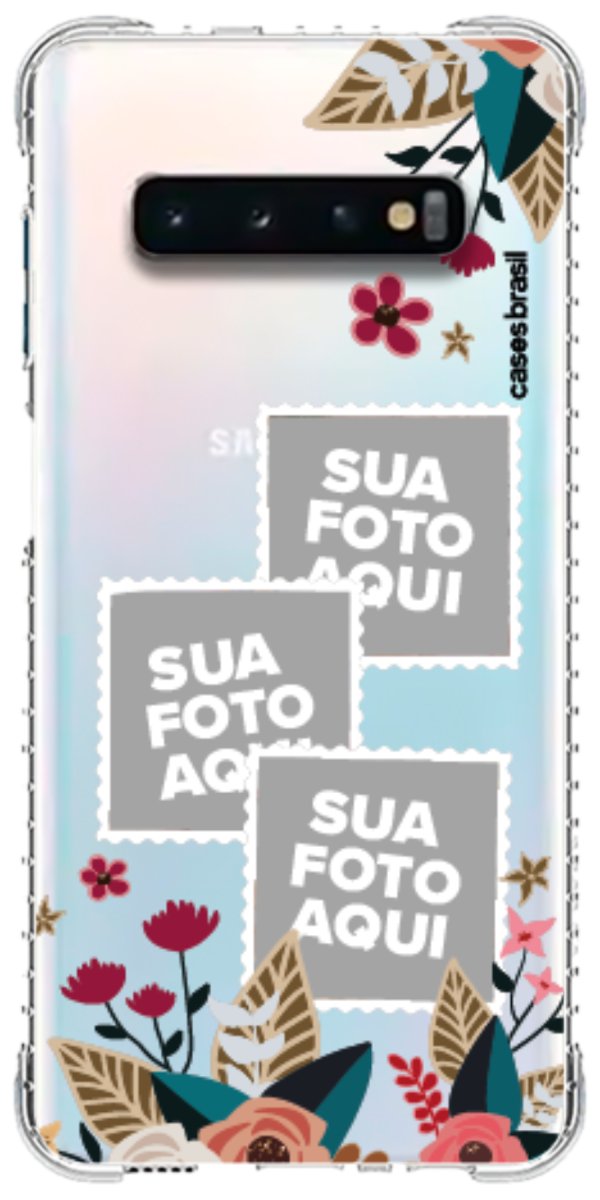 Capinha para Celular Recortes Floridos