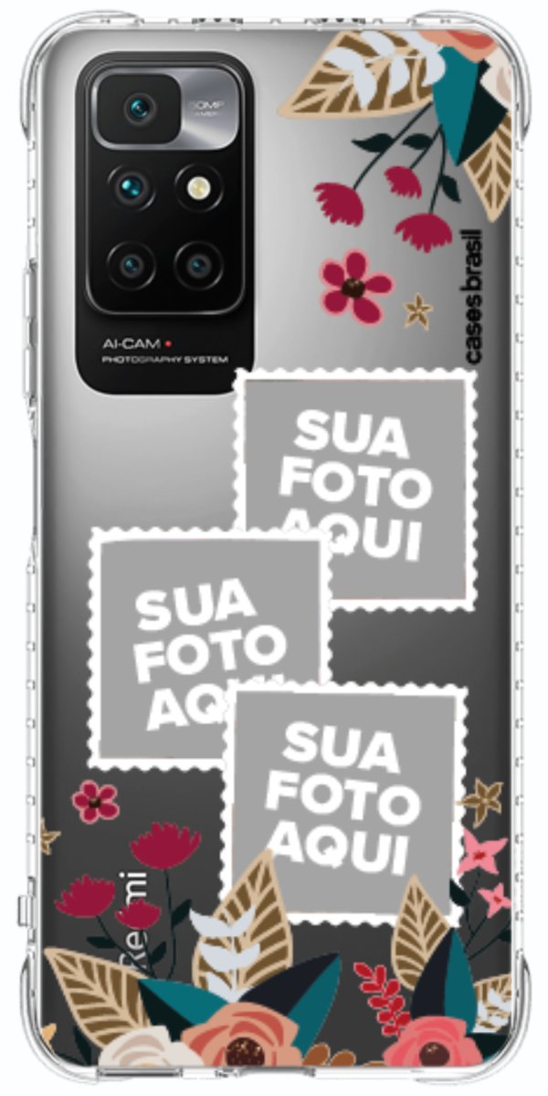 Capinha para Celular Recortes Floridos