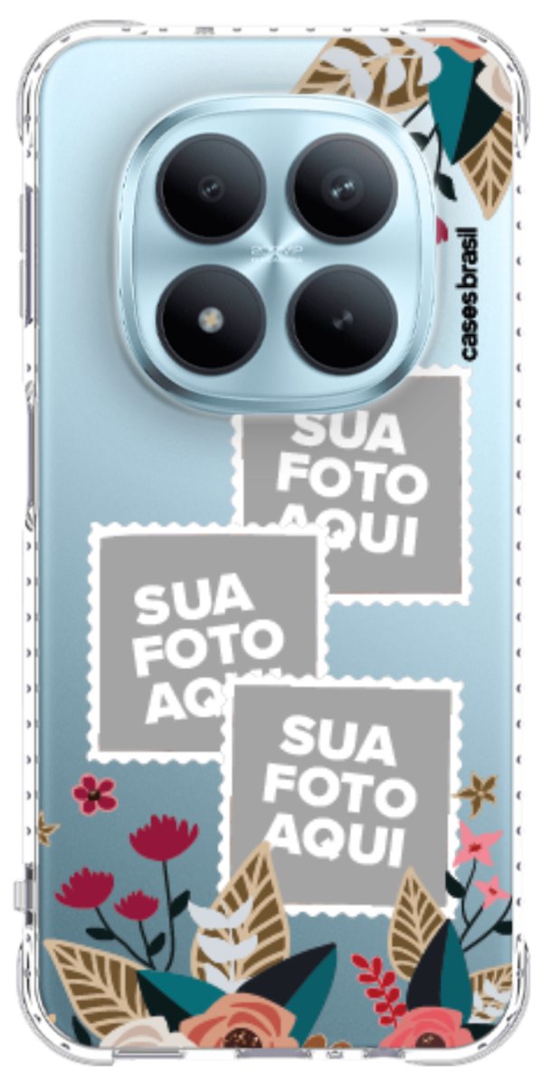 Capinha para Celular Recortes Floridos