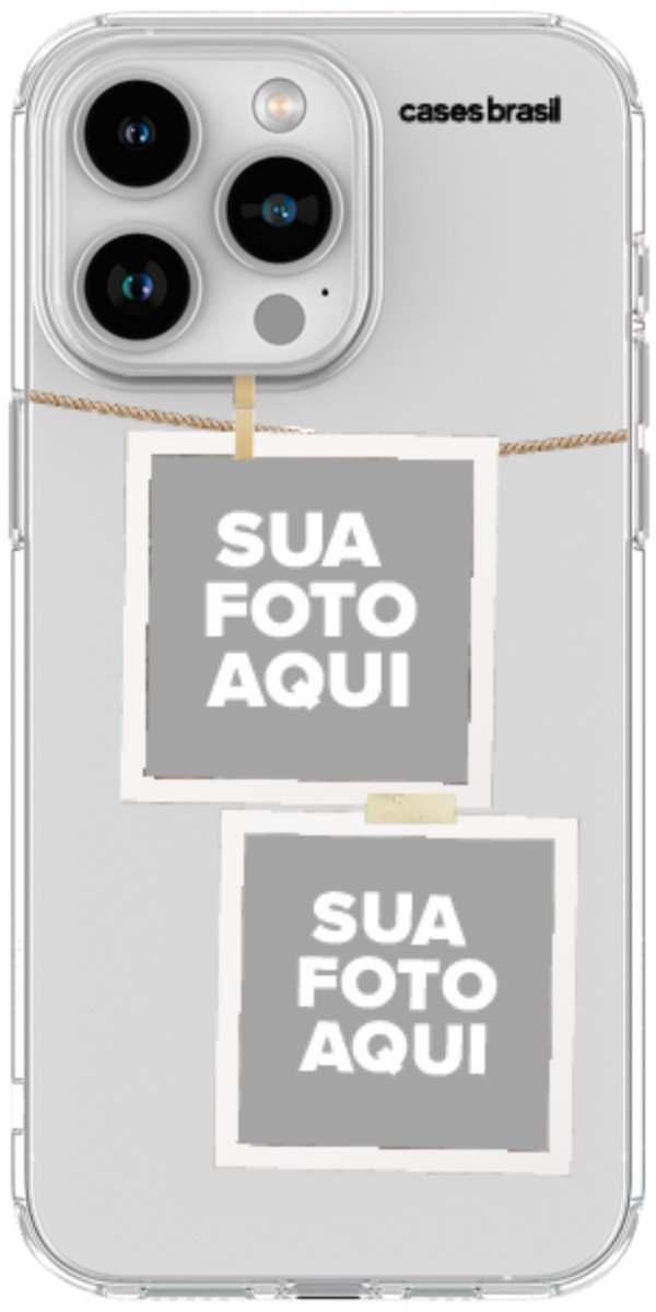 Capinha para Celular Varal de Memórias