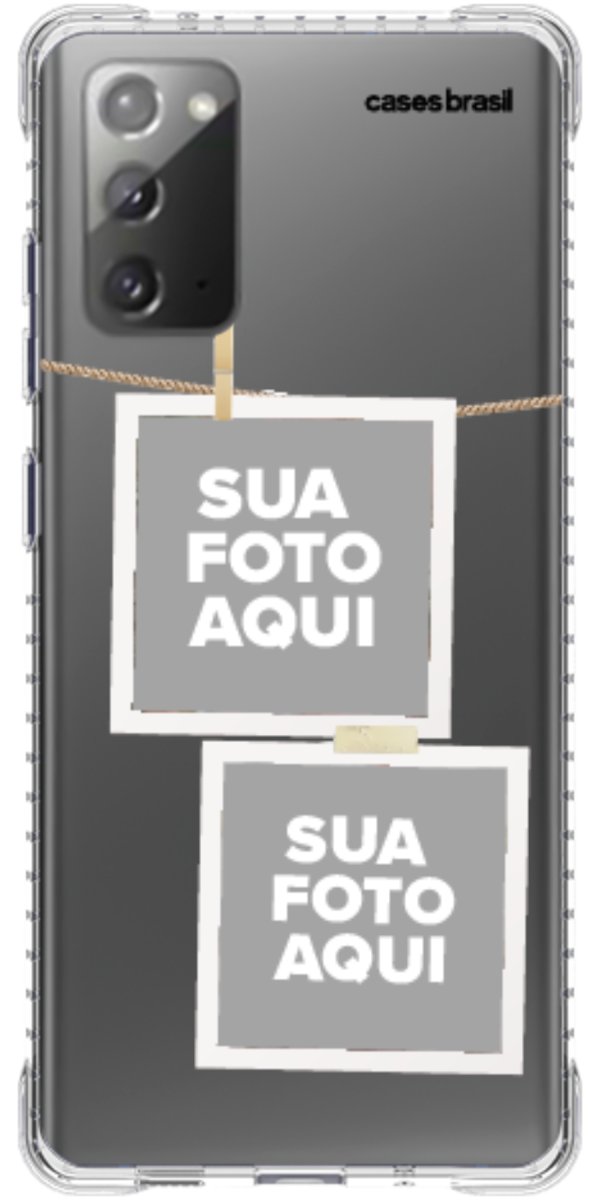 Capinha para Celular Varal de Memórias
