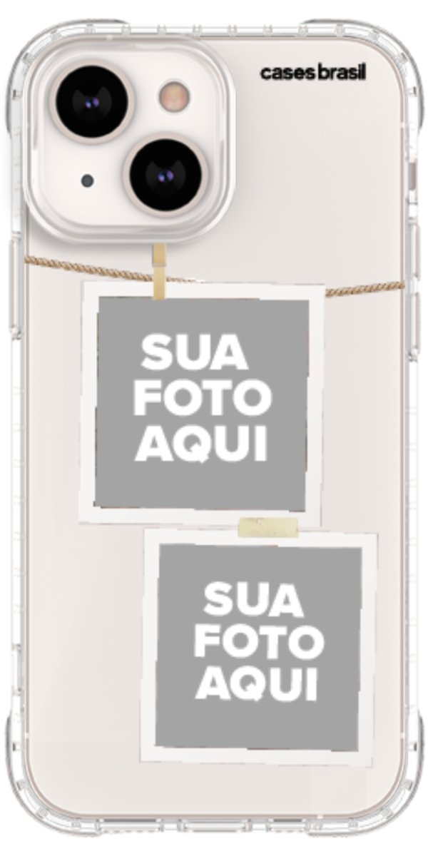 Capinha para Celular Varal de Memórias
