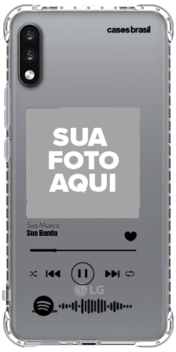 Capinha para Celular Polaroid com Sua Música