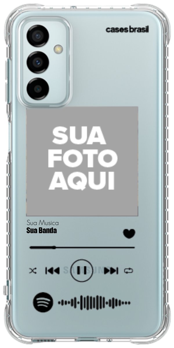 Capinha para Celular Polaroid com Sua Música