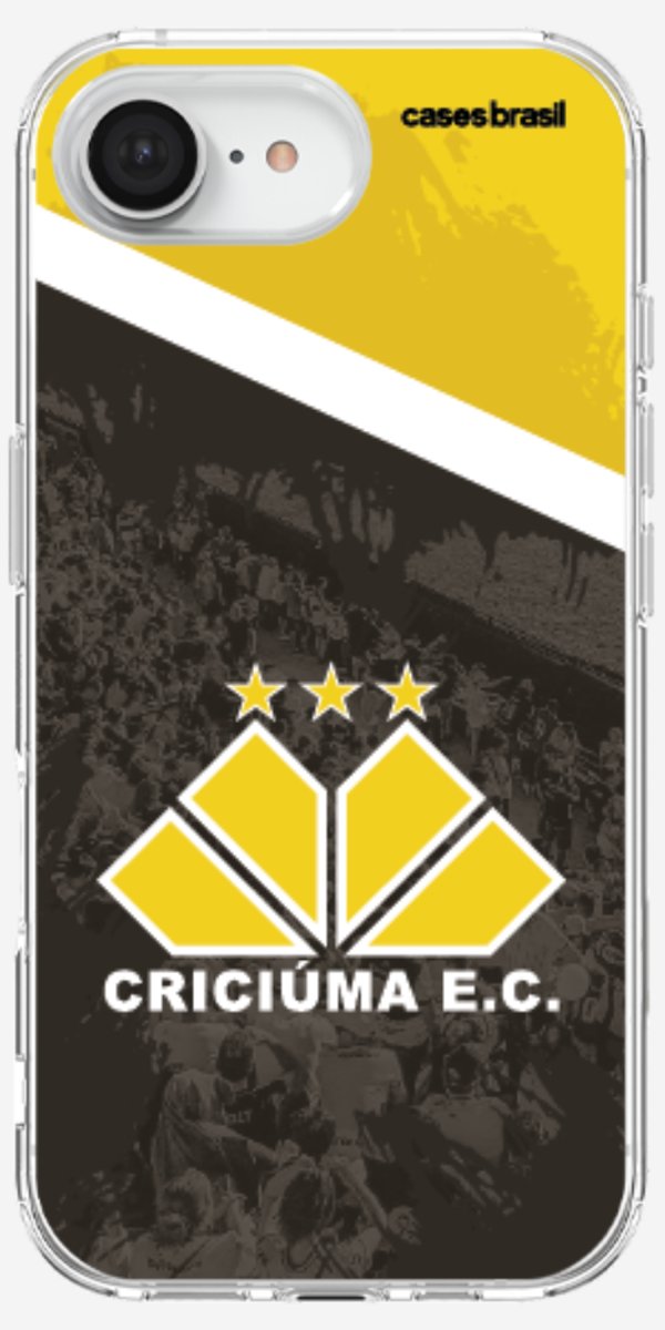 Capinha para Celular Criciúma Estampa Oficial 02