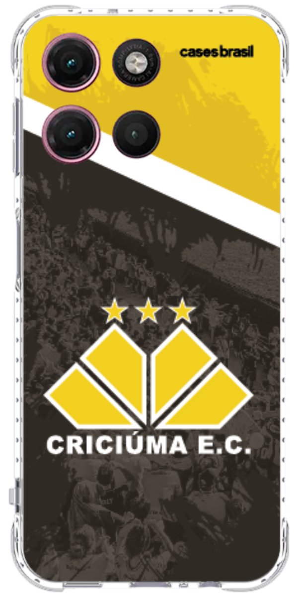 Capinha para Celular Criciúma Estampa Oficial 02
