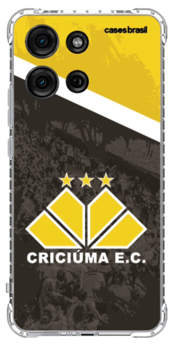 Capinha para Celular Criciúma Estampa Oficial 02