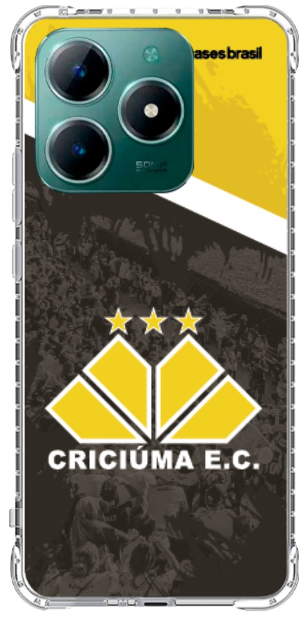 Capinha para Celular Criciúma Estampa Oficial 02