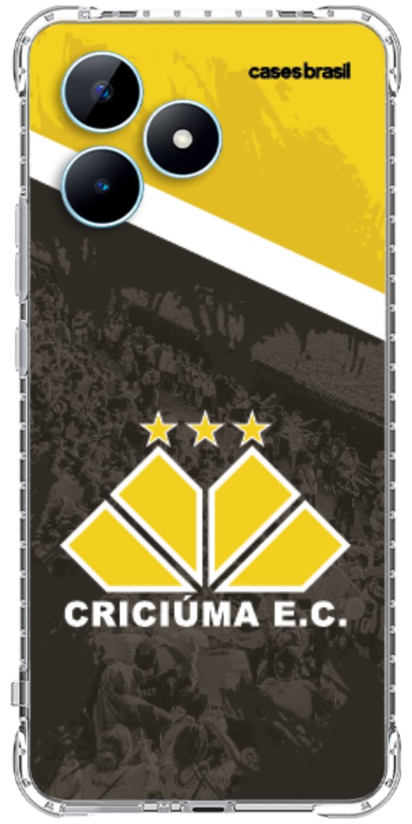 Capinha para Celular Criciúma Estampa Oficial 02