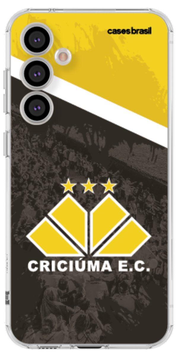 Capinha para Celular Criciúma Estampa Oficial 02