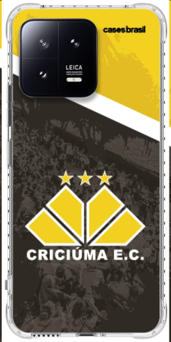 Capinha para Celular Criciúma Estampa Oficial 02