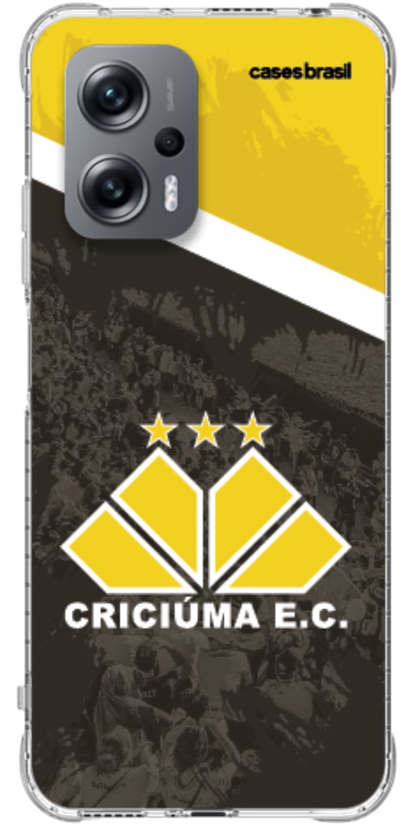 Capinha para Celular Criciúma Estampa Oficial 02