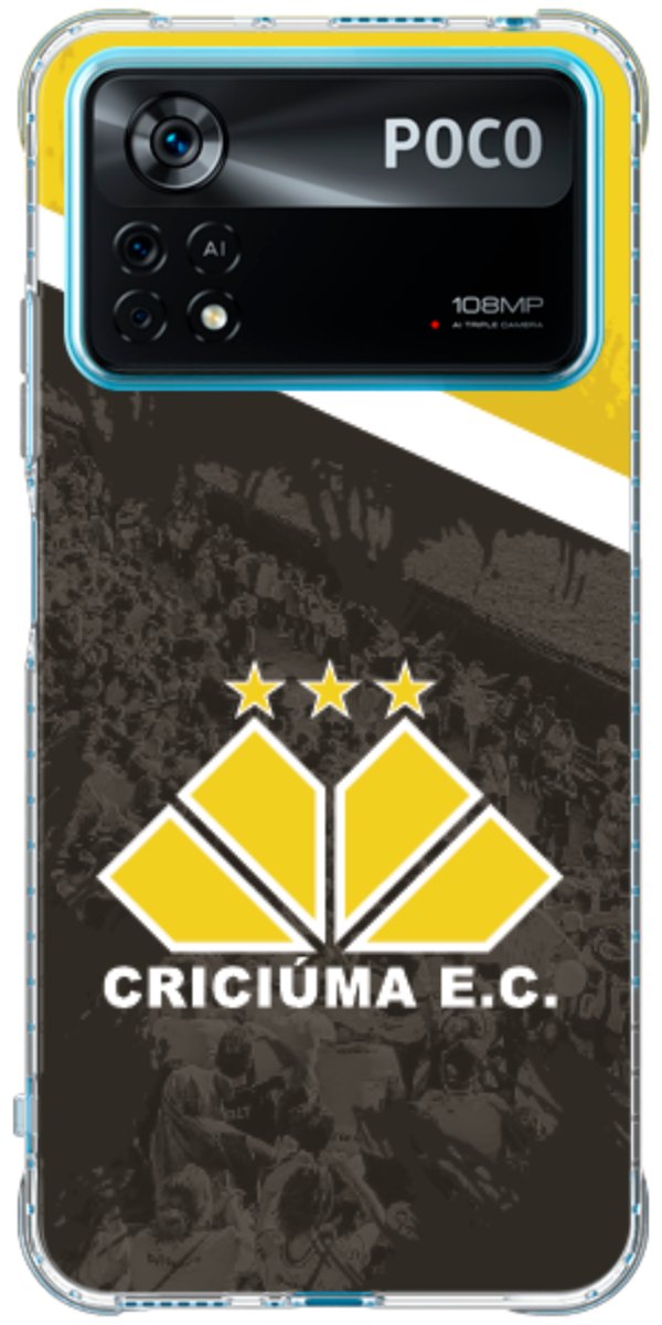 Capinha para Celular Criciúma Estampa Oficial 02