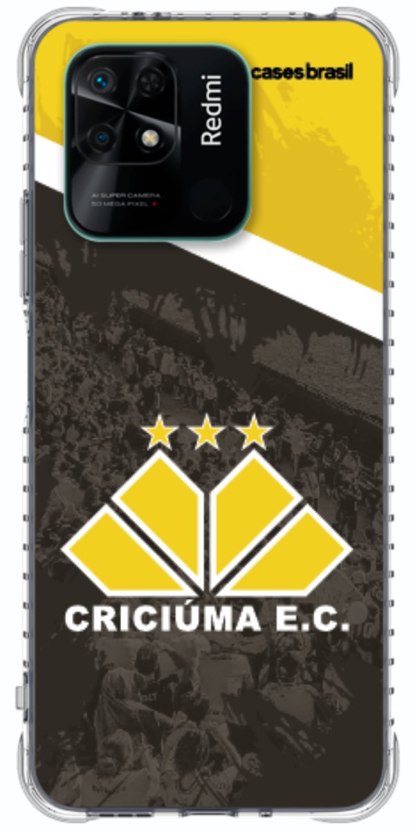 Capinha para Celular Criciúma Estampa Oficial 02